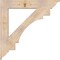 Ekena Millwork Merced Traditional Smooth Bracket, Douglas Fir, 5 1/2"W x 40"D x 40"H BKT06X40X40MRC01SDF - alternate 3